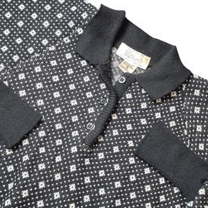 VTG B Altman Saks Fifth Ave Womens L Wool Blend Sweater Italy Preppy‎ Old Money